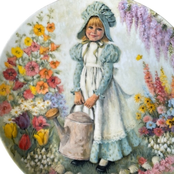 Mary, Mary Mother Goose Collector Plate Vintage - Picture 4 of 6
